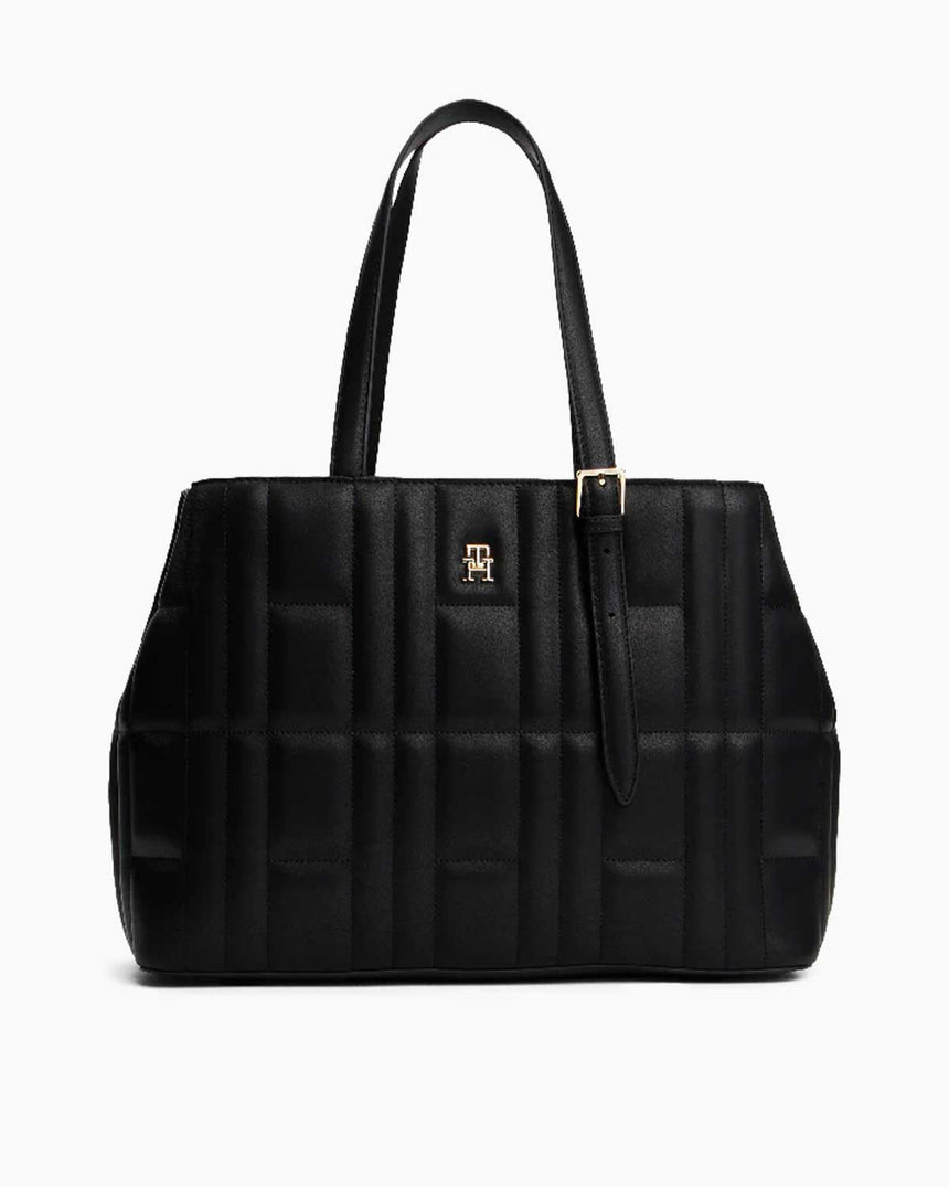 Tommy Hilfiger Feminen Kadın Tote Çanta Black