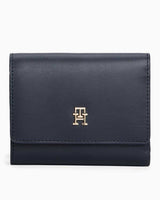 Tommy Hilfiger İkon Kadın 3 Katlı Cüzdan Space Blue