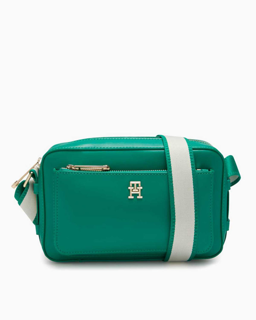 Tommy Hilfiger Iconic Crossover Çapraz Askılı Çanta Green