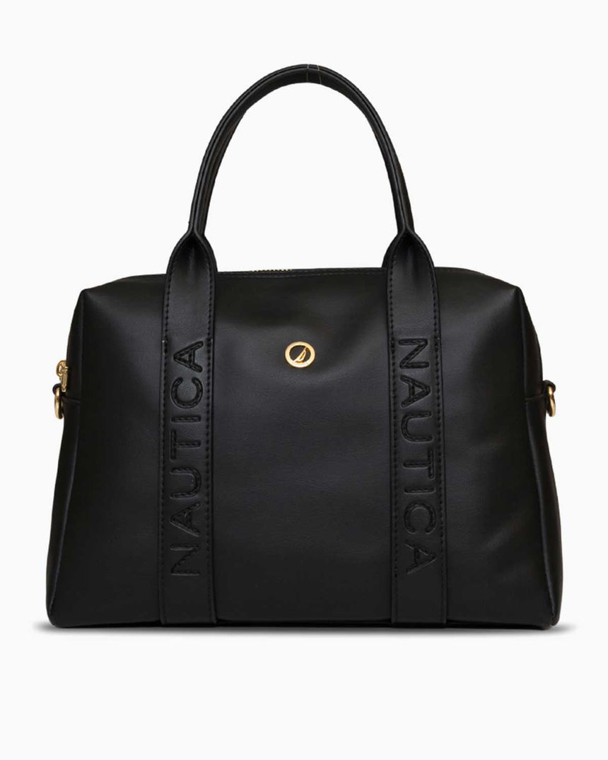 Nautica Logolu El Çantası Siyah
