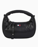 Tommy Hilfiger Pillow Mini Hobo Ayarlanabilir Çapraz Askılı Çanta Black