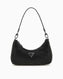 Guess Zalina Flap Taşlı Omuz Çantası Black