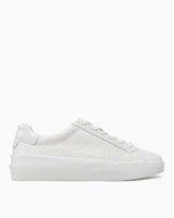 Calvin Klein Lace Up Mono Baskılı Sneaker White