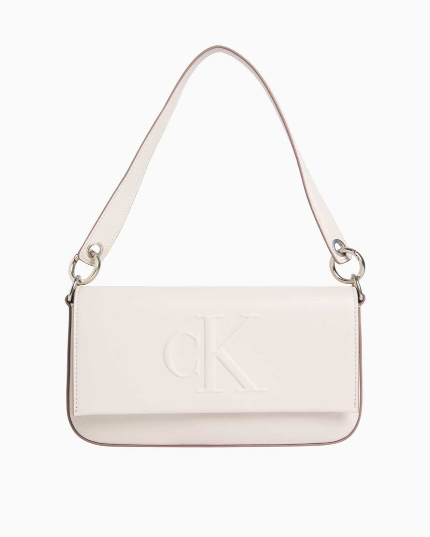 Calvin Klein Sculpted Flap Shoulder Bag Omuz Çantası Wind Chime