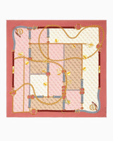 Guess Foulard Textile Logolu Eşarp Rose