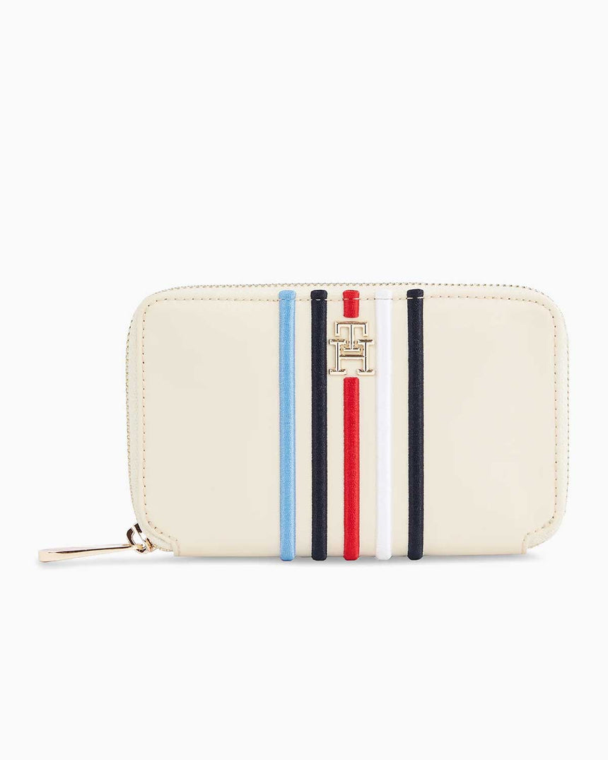 Tommy Hilfiger Poppy Large Zip Around Wallet Cüzdan Beige