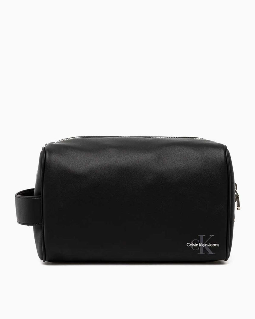 Calvin Klein Mono Logo Dopp Washbag El Çantası Na Black