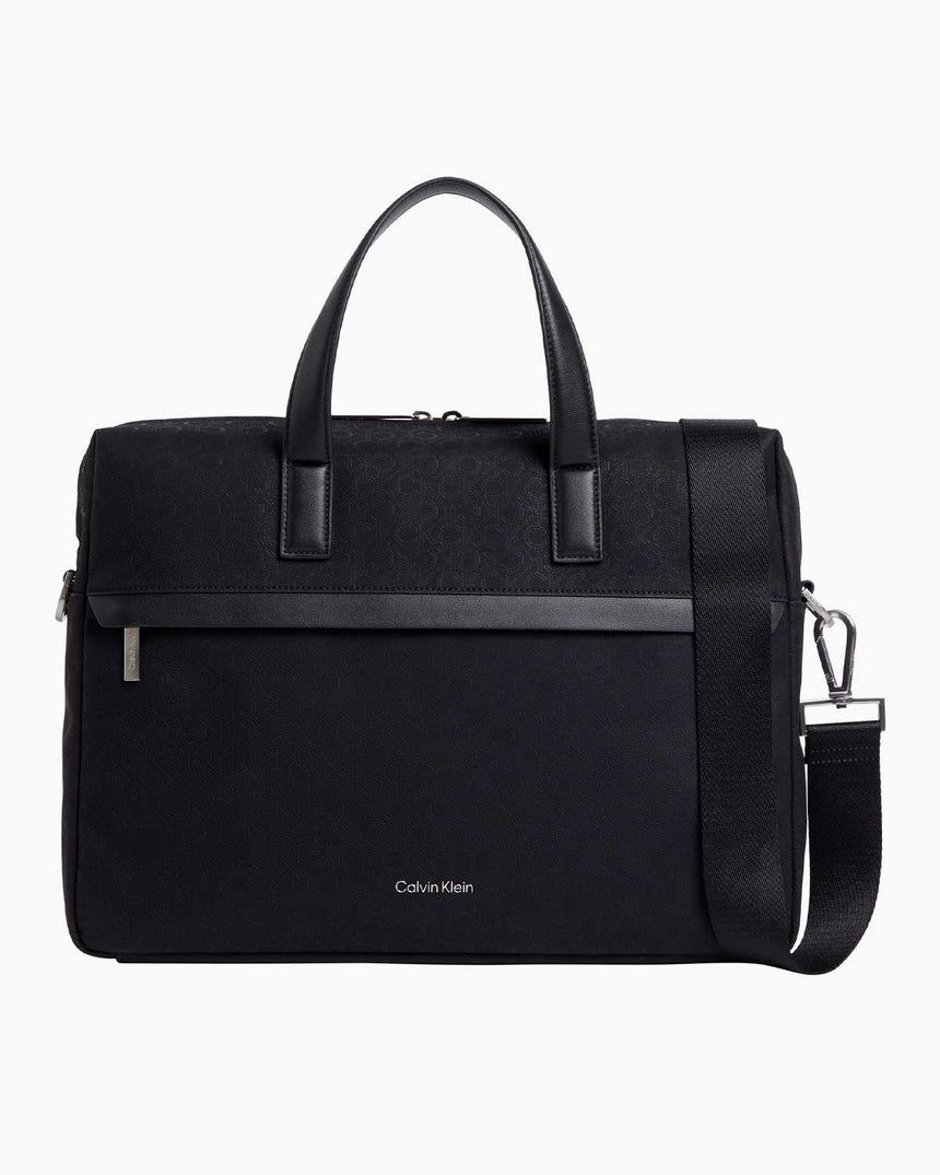 Calvin Klein Must Mono Laptop Çantası Twill Mono Black