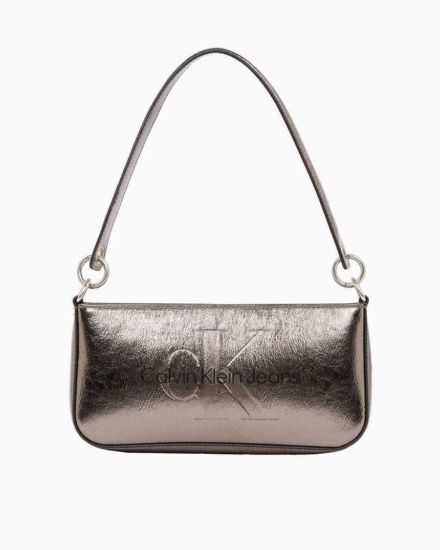 Calvin Klein Jeans Sculpted Omuz Çantası Gunmetal