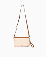 Nautica Logolu Omuz Çantası Bej - Taba