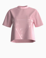 Guess Adele Logolu Crop Tshirt Face Powder