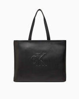 Calvin Klein Sculpted  Slim Tote El Çantası Black