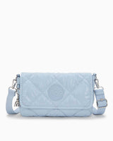 Kipling Aras Quilted Shoulder Bag Omuz Çantası Glowing Blue Ql