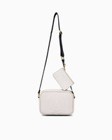 Us Polo Assn Mini Cüzdan Detaylı Çapraz Askılı Çanta Beyaz