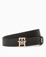 Tommy Hilfiger Modern 25mm Kadın Kemer Black