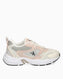 Calvin Klein Retro Tennis Runner Sneakers Creamy White/Whisper Pink/ Oyster M