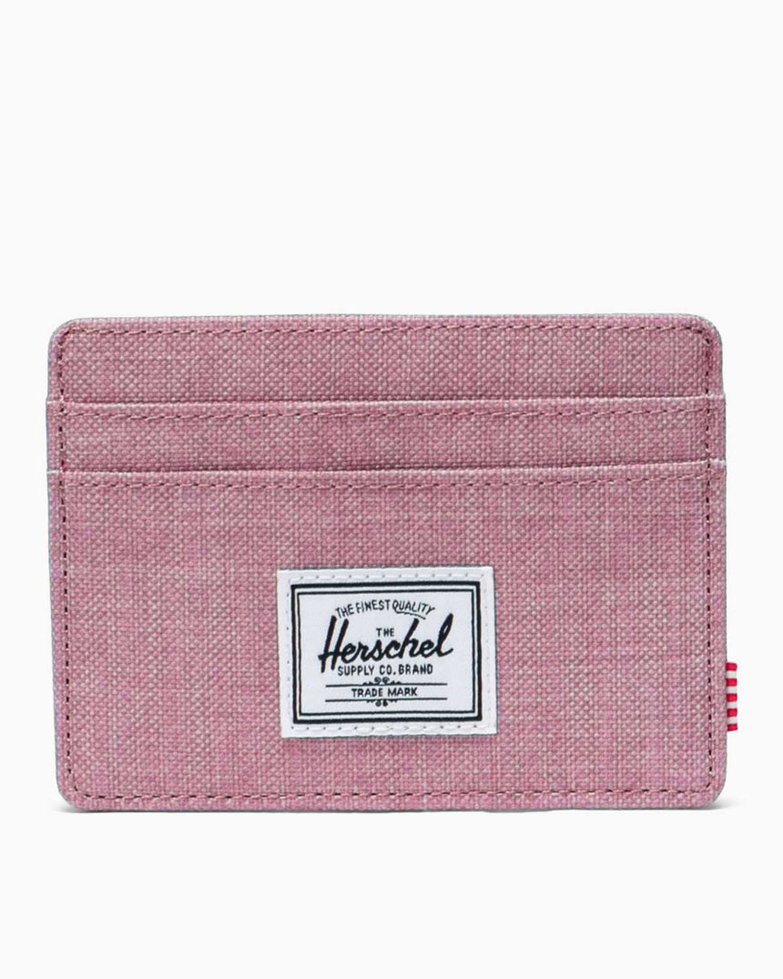 Herschel Charlie Cardholder Kartlık Lilas Crosshatch