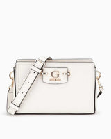 Guess Nastra Mini Ayarlanabilir Çapraz Askılı Çanta Off White