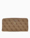 Guess Laurel Large Zip Around Cüzdan Latte Logo