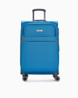 Pierre Cardin Orta Boy Kumaş Valiz Mavi