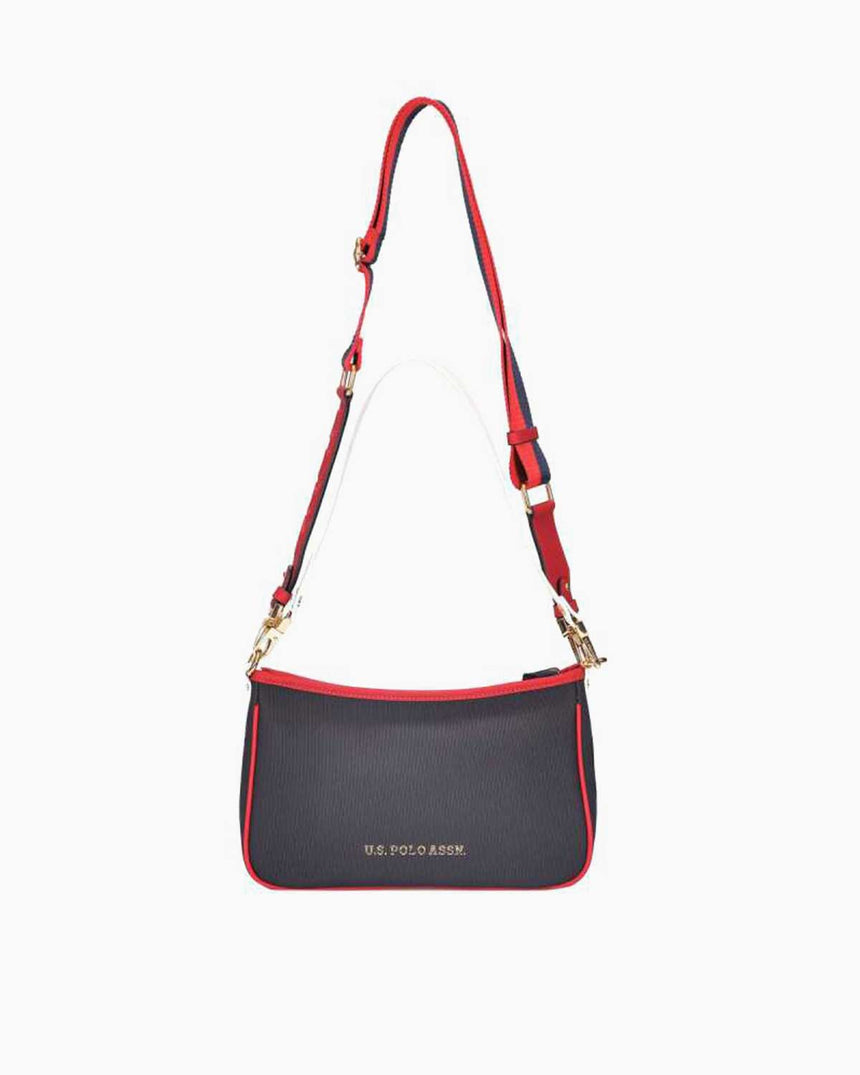 Us Polo Assn Omuz Çantası Lacivert - Kırmızı - Beyaz