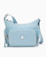 Kipling Gabbie S Denim Love Omuz Çantası Light Denim JQ