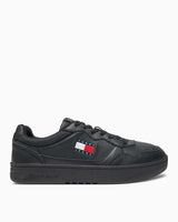 Tommy Jeans Cupsole Leather Essentials Sneaker Black