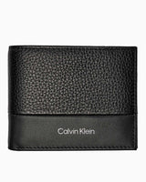 Calvin Klein Subtle Bifold Wallet Cüzdan Ck Black Pebble And Smooth