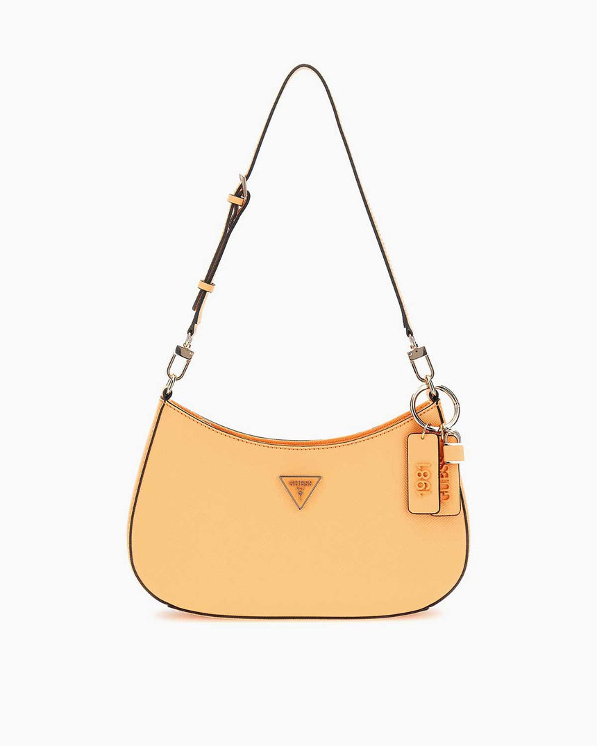 Guess Noelle Top Zip Shoulder Çapraz Askılı Kadın Çantası Apricot