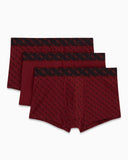 Guess Access Erkek 3lü Boxer Paketi 4G RED PRINT