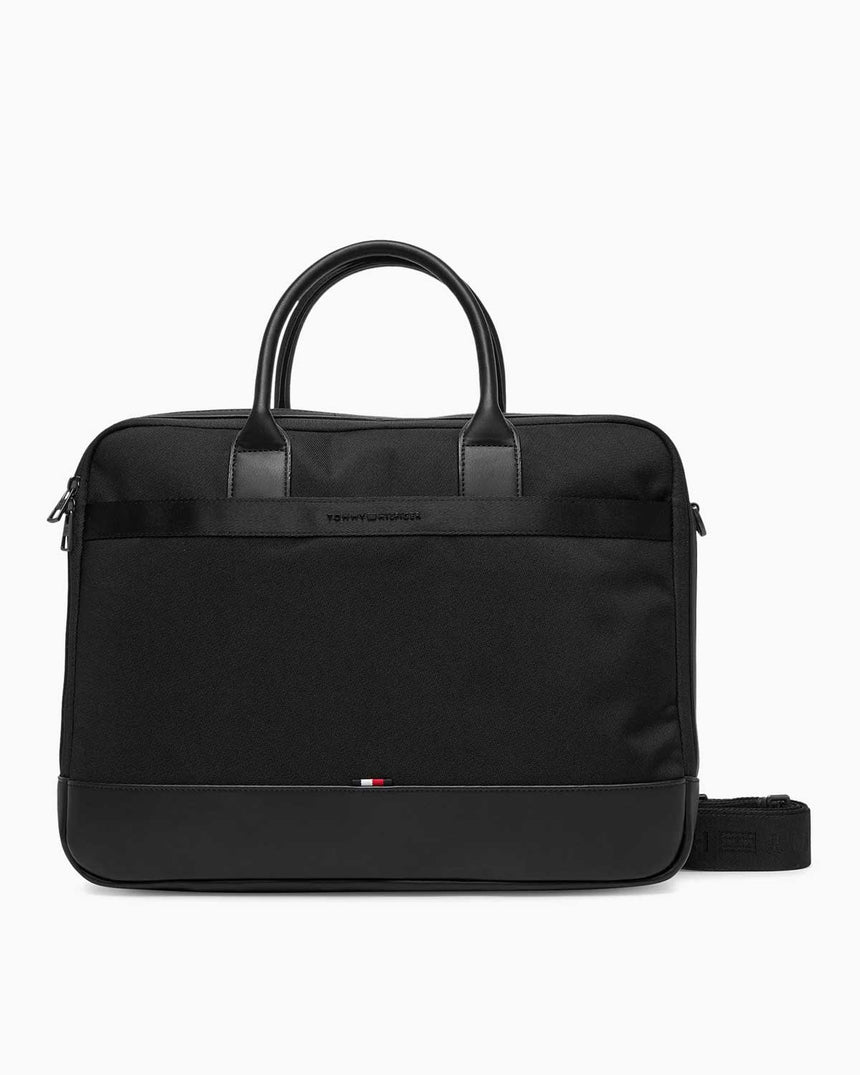 Tommy Hilfiger Naylon Erkek Laptop Çantası Black