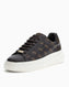 Guess Elba Monogram Baskılı Sneaker Brown Ocra