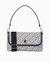 Tommy Hilfiger Monoplay Flap Çapraz Askılı Çanta Space Blue
