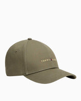 Tommy Hilfiger Foundation 6 Panelli Erkek Şapka Battle Green