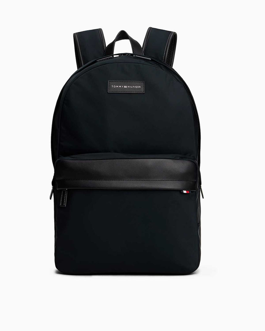 Tommy Hilfiger Naylon Erkek Gündelik Sırt Çantası Black