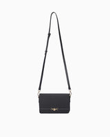 Us Polo Assn Gold Logo Detaylı Ayarlanabilir Çapraz Askılı Çanta Siyah