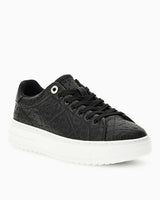 Guess Denesa Cupsole Kabartma Desenli Sneakers Black