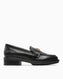 Tommy Hilfiger Logo Leather Loafer Casual Ayakkabı Black
