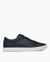 Tommy Hilfiger Düşük Bilek Güçlendirilmiş Deri Erkek Sneaker Desert Sky