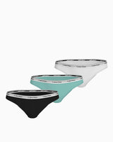 Calvin Klein Icon Logo Underwear Bottoms Külot Black/Beau Blue/White