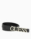 Guess Eco Erico Monogram Baskılı Kemer Coal Logo