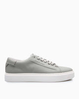 Calvin Klein Low Top Lace Up Deri Erkek Sneaker Smog Grey