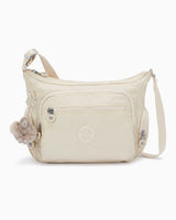 Kipling Gabbie S Kadın Omuz Çantası Beige Pearl
