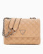 Guess Giully Compartment Zincir Detaylı Omuz Çantası Beige