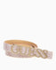 Guess Eco Erico Monogram Baskılı Kemer Orchid Logo