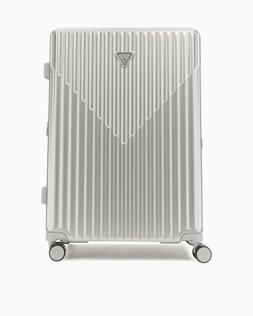 Guess Centennial 28 In 8-Wheeler Büyük Boy Valiz Silver