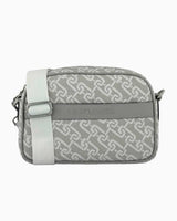 Us Polo Assn Mini Cüzdan Detaylı Çapraz Askılı Çanta Beyaz - Gri