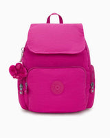 Kipling City Zip S Basic Sırt Çantası Glowing Fuchsia
