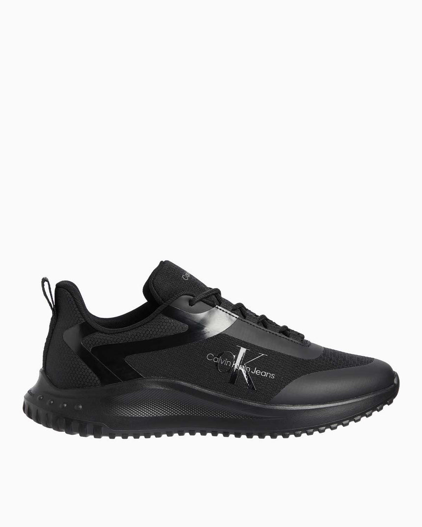 Calvin Klein Runner Low Top Logolu Sneakers Triple Black