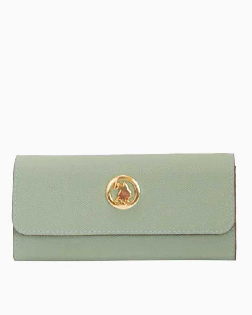 Us Polo Assn Çıtçıtlı Kadın Cüzdanı Nil